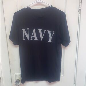 Navy Blue Graphic T-Shirt